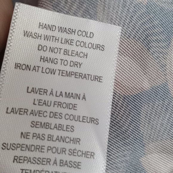 Cleo one shoulder flowy boho multi colour print chevron floral top NWT sz 2X - Picture 5 of 5